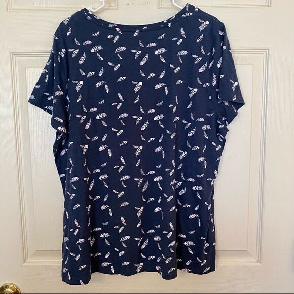 Sonoma Feather V-Neck Tee Shirt - Picture 5 of 5